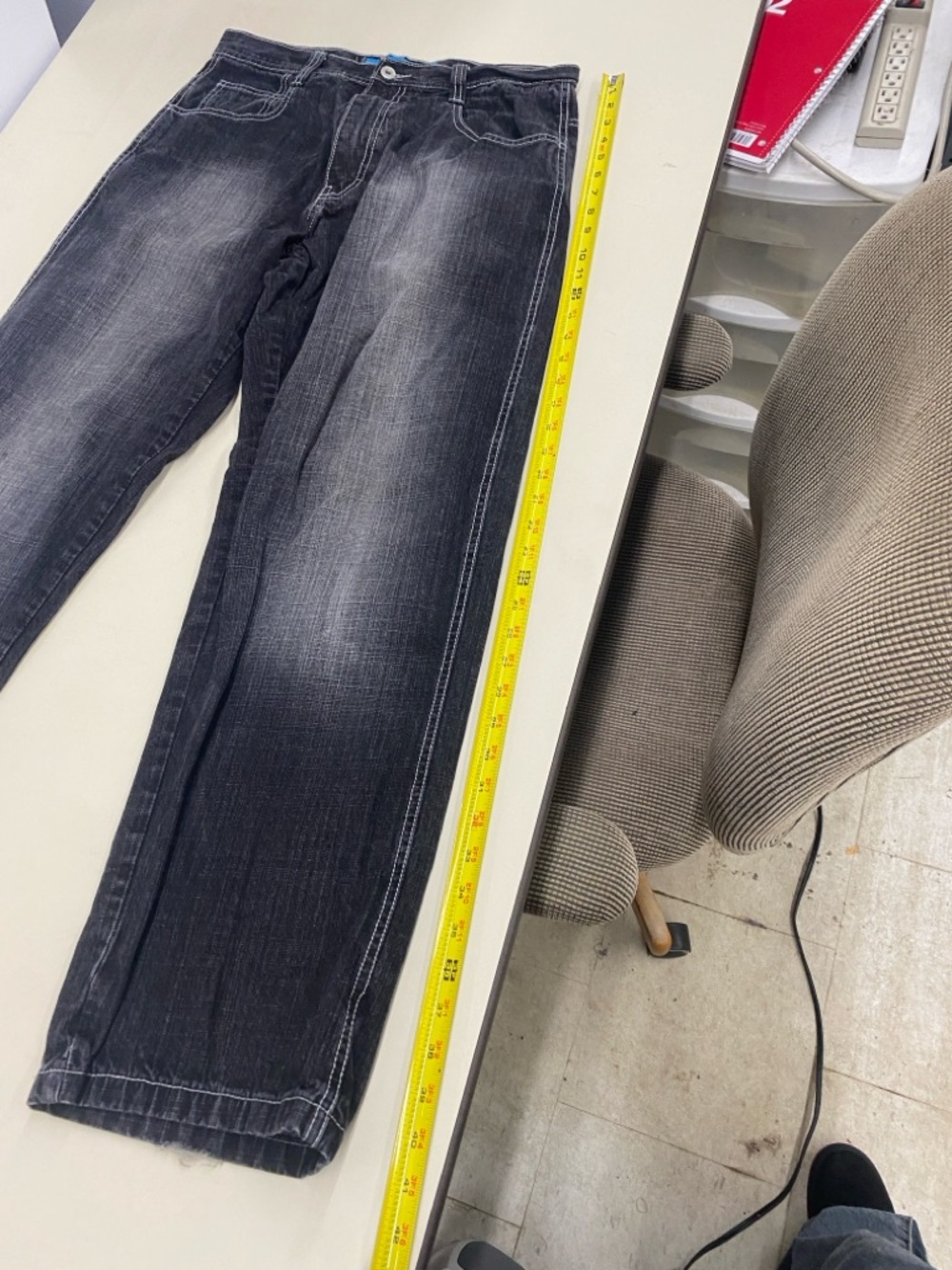 WCKD BLACK FADED WASHED JEANS - Picture 8 of 11